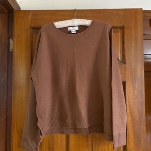 Magaschoni Cashmere brown xl sweater
